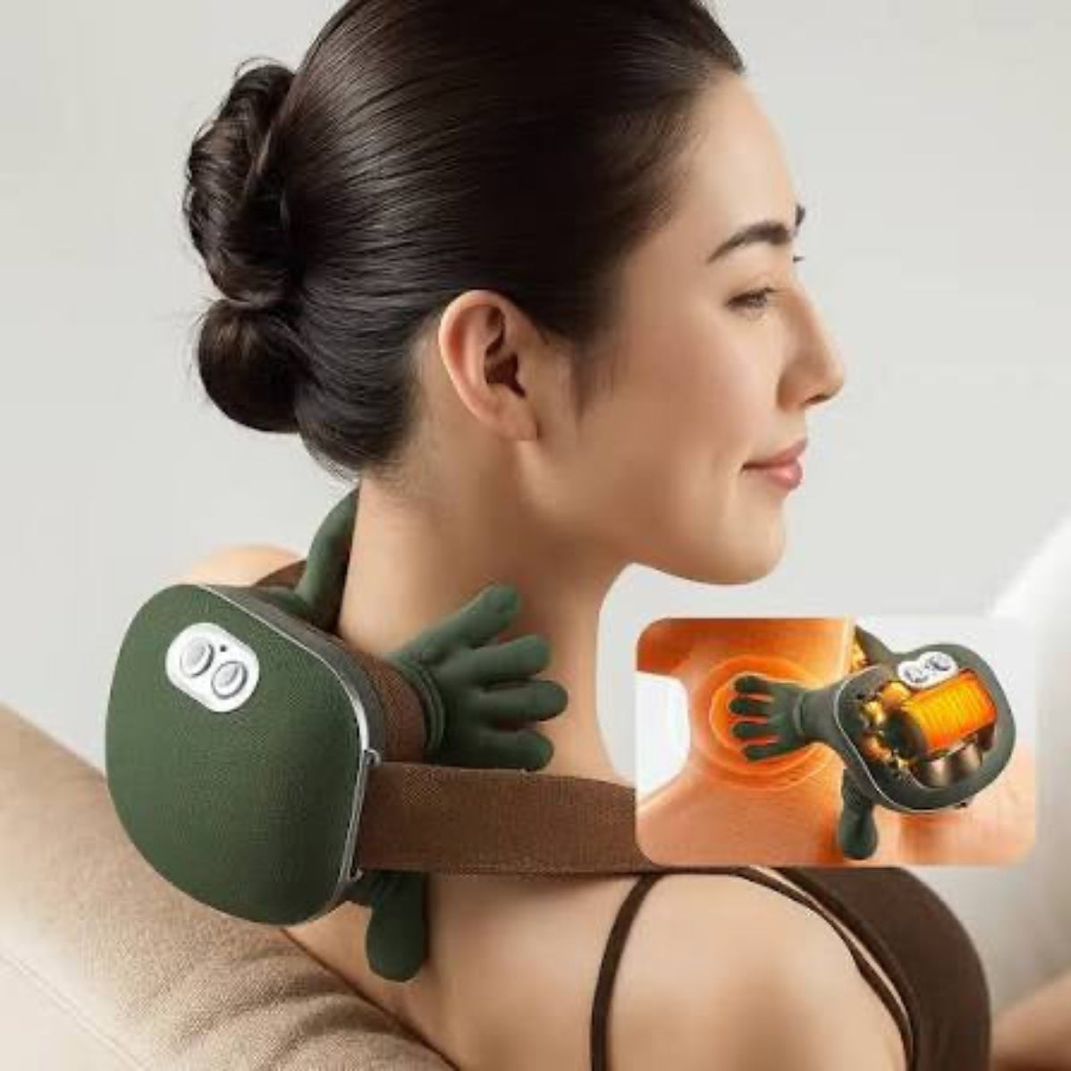 Smart Massager, Heat Therapy, Rechargeable